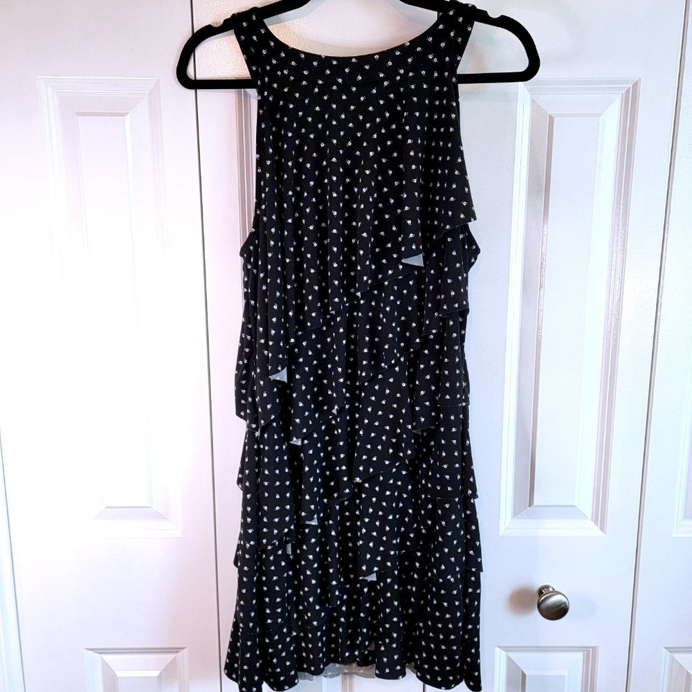 WHBM Tiered Ruffle Dress - Picture 4 of 12